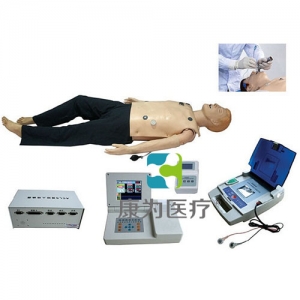 “康為醫療”高級多功能急救訓練標準化模擬病人（心肺復蘇CPR、氣管插管、除顫起搏四合一功能、嵌入式系統）